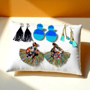 Earrings bundle of 4 pairs of earrings